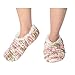 Womens Chenille Knit Slippers with Cozy Dyed Fleece Snoozies