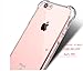 Smiling iphone 7 Plus Case Anti-Scratch Hard Plastic Back Panel and TPU Shock-Absorprtion With 4 Corner Bumper Case for iphone 7 5.5 inch(Clear)