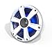 Garmin 010-01428-10 Fusion Entertainment Signature 80W Coaxial Sports Marine Speaker with LED, White, 7.7
