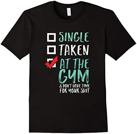 Men's Funny Workout Fitness Gym T-shirt Single Taken At The Gym 2XL Black