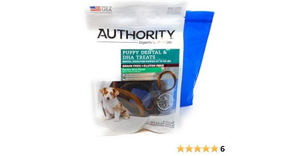 authority puppy dental sticks