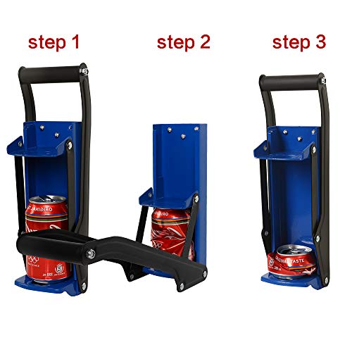 Metal Can Crusher 12 oz/ 16 oz/Smasher, Heavy Duty Large Metal Wall