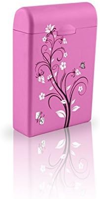Tamponbox Dark Pink Flower