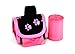 Doggie Walk Bags 2-Roll Designer Bags, Pink Paw/Pink/Citrus