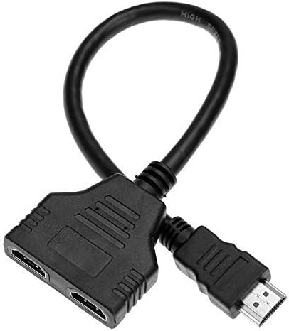 Tec-Digi Dual HDMI Adapter, 1080P HDMI Male to Dual HDMI Female 1 to 2 Way Splitter Cable Adapter Converter for DVD Players/PS3/HDTV/STB and Most LCD Projectors - Image 5