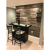 Reclaimed barn Wood Wall Paneling, Planks for Accent Walls (1 Square Foot Sample Pack)