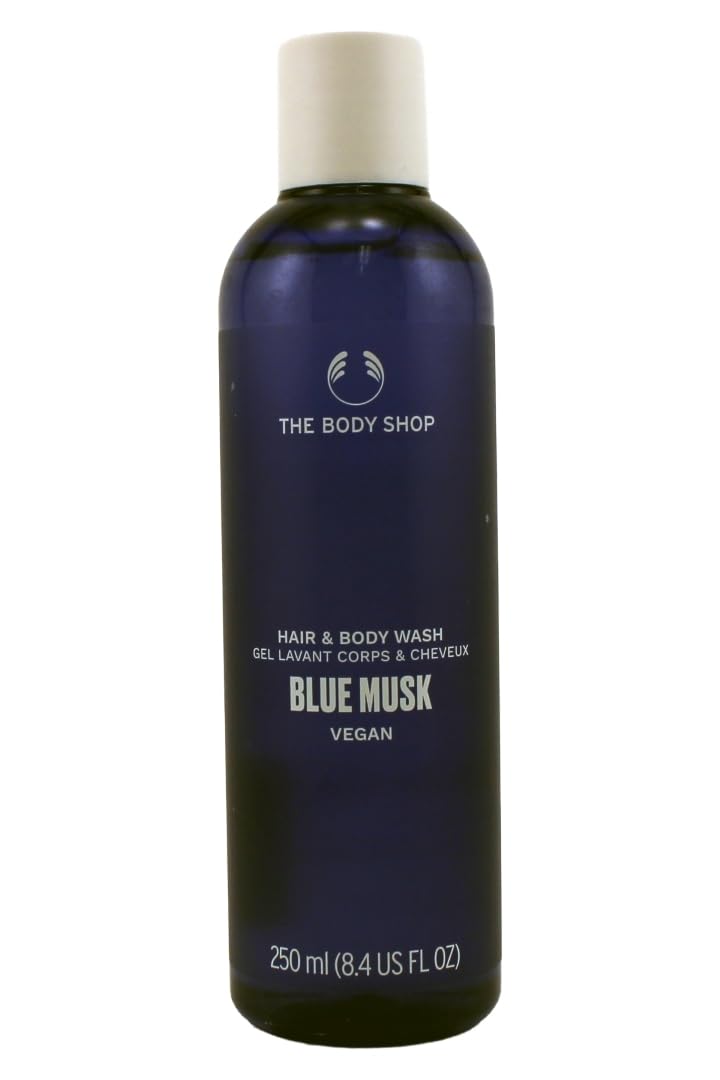 The Body Shop Blue Musk Hair and Body Wash, 250ml