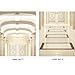 Door Wall Sticker Entrance Classic Hall - Self Adhesive Peel & Stick Repositionable Fabric Mural 31