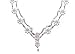 fxmimior Bridal Women Flower Vintage Bohemian Headbands Head Chain Crystal Halloween Headpiece Wedding Hair Jewelry (silver)