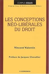 Les  conceptions néo-libérales du droit