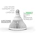 IREALIST LED Grow Light Bulb, High Efficient Hydroponic Plant Grow Lights for Greenhouse Garden Indoor Growing Flowers