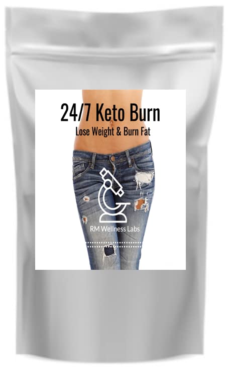 24/7 Keto Burn - Lose Weight & Burn Fat Fast - 120 Pills - 4 Month Supply