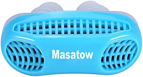 Anti Snoring Solution,Masatow Air Purifier Filter Snore Stopper Device Chin Strap Nose Vent Solution for Comfortable Sleep