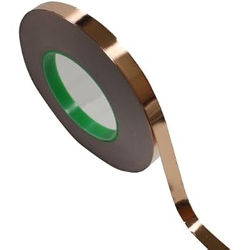 1/2 inch x 55 yds Copper Foil Tape - (12mm x 50m) EMI Shielding Conductive Adhesive Tape