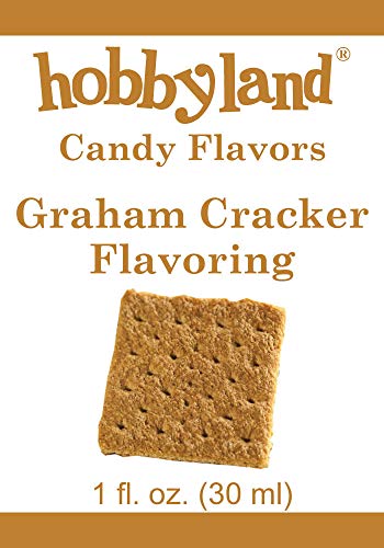 Hobbyland Candy Flavors (Graham Cracker Flavoring, 1 Fl Oz), Graham Cracker Concentrated Flavor Drops - Thumbnail 7