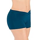 Adult Dance Shorts,N5505BLKXL,Black,XL