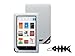 iShoppingdeals - for Barnes and Noble NOOK COLOR eBook Reader Tablet WiFi, Clear White Soft Silicone Skin Case Cover And Smart Headphone Wrap