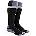 adidas Copa Zone Traxion 4 Soccer Socks (1-Pair), Black/Onix/Light Onix, Large