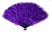 SACAS Large White Feather Hand Fan for costume, halloween, party, dance