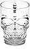 Circleware Face Beer Glass Handle, Heavy Base Funny Entertainment Glassware Drinking Cup for Water, Wine, Juice and Bar Liquor Dining Decor Beverage Novelty Gifts, 18 oz, Skull Mug 18oz