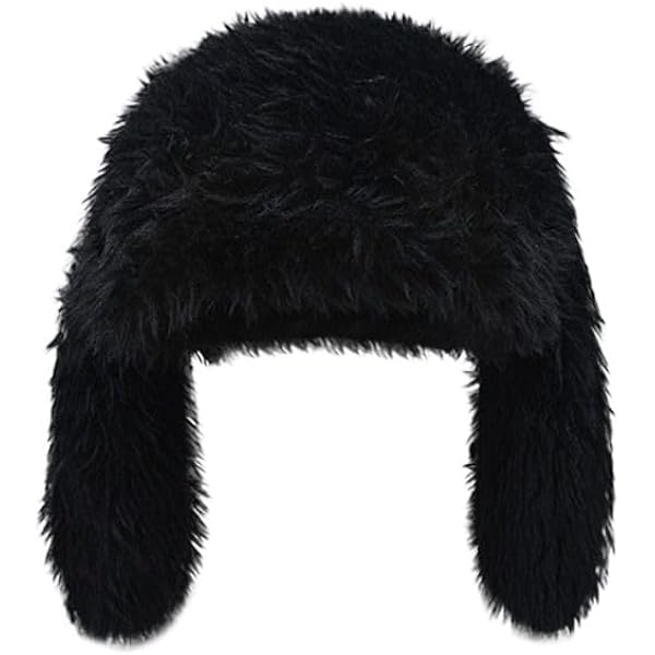 love palace fuzzy ears beanie black L／XL Palace Love Fuzzy Ears Beanie Black Men's - FW24 - US