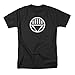 Officially Licensed DC Comics Black Lantern Symbol T-Shirt
