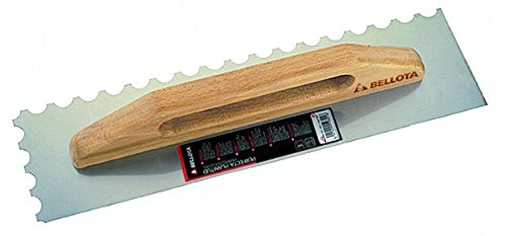 Bellota 5875-10R Long Model Comb, Radius Tooth, Wooden Handle