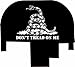 Don't Tread On Me design Rear Slide Cover Plate for Smith & Wesson S&W M&P full size & compact pistol, by Fixxxer LLC