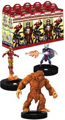 Marvel HeroClix: Invincible Iron Man Booster Brick (10) by WizKids