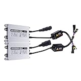 Lumenon 55w Ac HID Slim Digital Ballast for H1 H3 H4 H7 H10 H11 9005 9006 D2r D2s Universal Fit