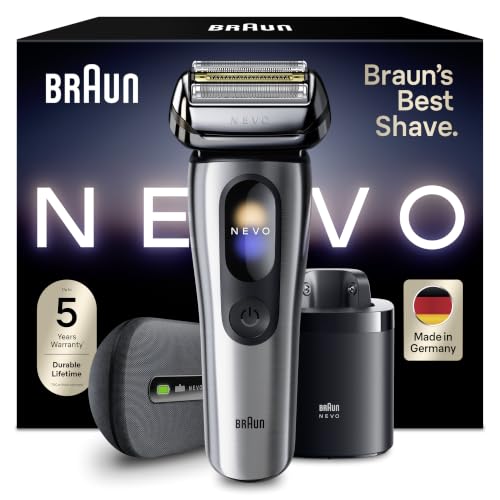 Braun NEVO Rasierer Herren Elektrisch, NEVO17005C, Silber