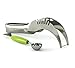 *OFFER* Quantahome Watermelon slicer & Melon Baller with De-corer. Apple Corer, Divider & cutter, Wedger-Easy Grip Stainless Steel Tongs. Perfect Fruit Bowl Mess Free - Dishwasher Safe- Juicing Ebook