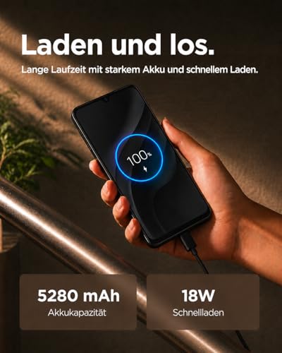 invens Note 5G Mobile Phone Without Contract + Bluetooth Headphones, 24GB + 256GB/1TB Android 15 Smartphone, 6.75 Inch HD+ Display, 5280mAh 64MP + 16MP, Dual SIM/Face ID/NFC/Fingerprint/3.5 mm Jack