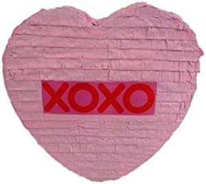 Large Pink Heart Pinata - XOXO