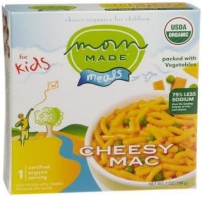 Mom Made Foods Cheesy Mac Meal, 7-Ounce Boxes (Pack of 8)