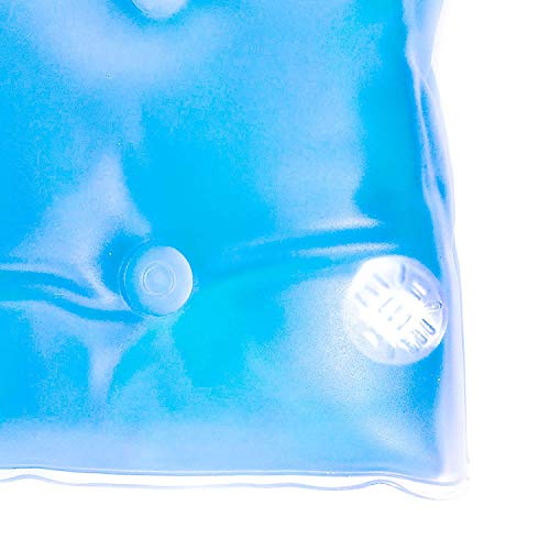 Hot and Cold Gel Pack Set Reusable Heat Pads with Metal Disc for One