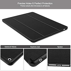Soke New iPad 10.2 Case with Pencil Holder for iPad