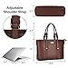 ZMSnow Laptop Bag,Spacious Tote Bag Fits Up to 15.6 Inch Laptop for Women Work Business School Travel