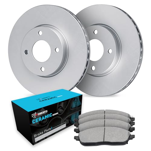 R1 Concepts Front Brakes and Rotors| Automotive Replacement Brake Kits| Front C…