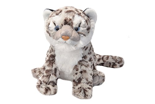 Wild Republic 19369 Leopardo de Las Nieves Peluches Plüsch Schneeleopard, Cuddlekins Kuscheltier, 30 cm