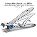 [LATEST 2021] Nail Clippers, Nail Cutter, Toenail Clippers for Thick, Fingernail Clippers, Stainless Steel Professional Nail Clippers for Men & Women with Gift BOX, Sharp, Durable