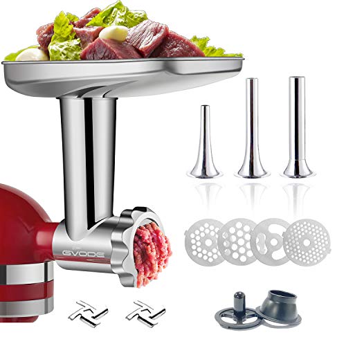 Stainless Steel Food Grinder Attachment for KitchenAid Stand
