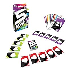 5 Alive Card Game, Fast-Paced Game for Kids and