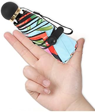 Umbrella, Windproof Mini Travel Sun And Rain Umbrella Light Compact Parasol with 95% UV Protection for Men Women