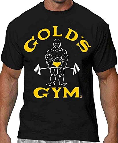 Gold's Gym Basic T-Shirt - Official Licensed - BT-2 (L, Cardinal