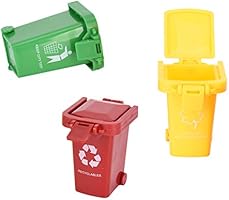 mini toy trash cans