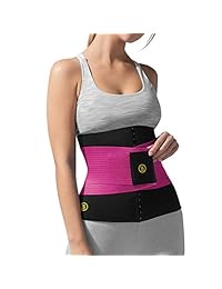 Hot Shapers Corsé de cintura con cinturón caliente, con entrenador de cintura, para entrenamiento de mujer