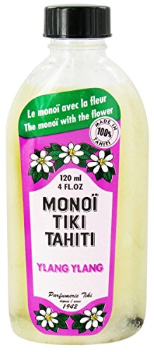 Coconut Oil Ylang Ylang Monoi Tiare Cosmetics 4 oz Oil