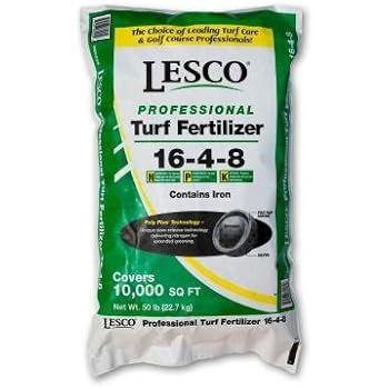 Amazon.com : Lesco 16-4-8 Profesional Fertilizer - 50 Lbs : Garden