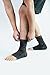 Thirty 48 Plantar Fasciitis Socks, 20-30 mmHg Foot Compression Sleeves for Ankle/Heel Support, Increase Blood Circulation, Relieve Arch Pain, Reduce Foot Swelling (Black & Grey (2 Pairs), Small)
